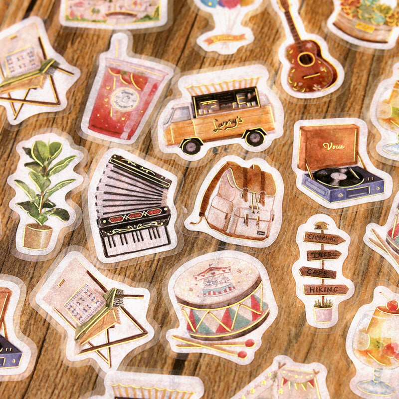 BGM Deco Sticker - Aozora-Nominoichi - Let's Party