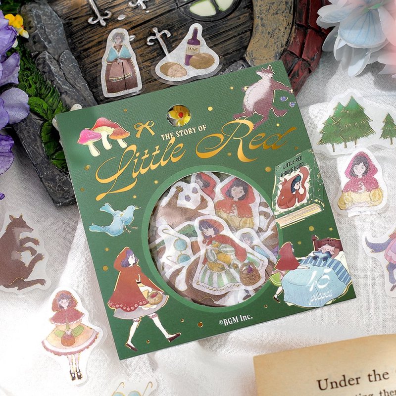 BGM Flake Sticker - Foil Stamping - Fairy Tale