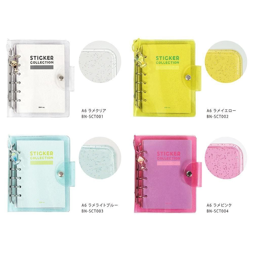 BGM Notebook-Style Sticker Book - A6 (Coming Soon)