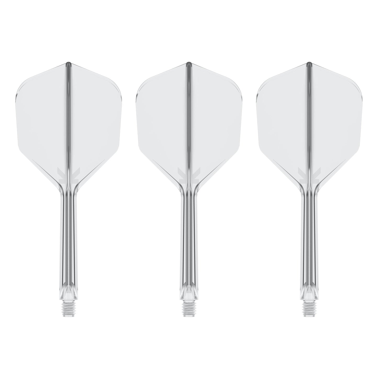 TARGET - K-FLEX All-In-One Moulded Flights NO6 Size - CLEAR