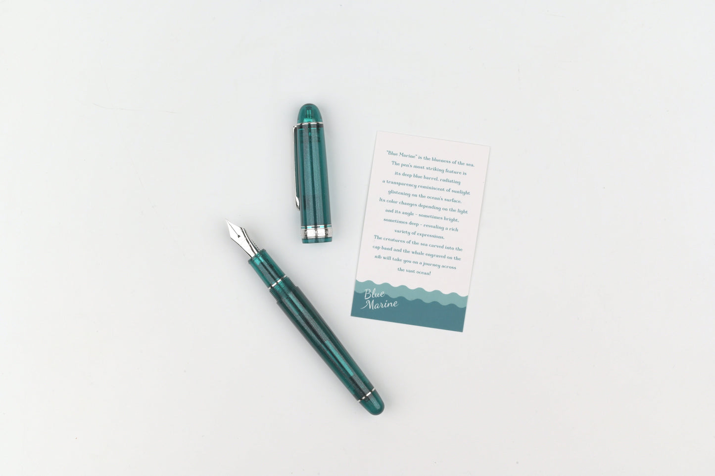 BUNGUBOX Original Fountain Pen - Blue Marine