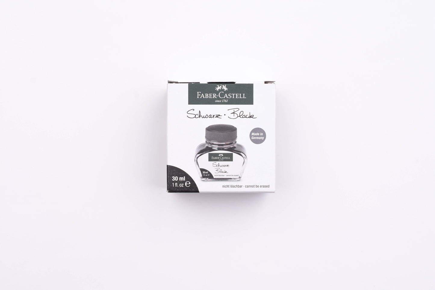 Faber-Castell - Fountain Pen Ink Bottles - Black - 30ml Bottle