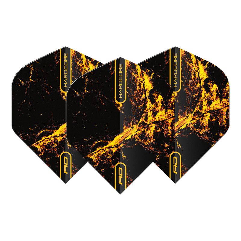 RED DRAGON - Hardcore Radical Golden Strike Dart Flights