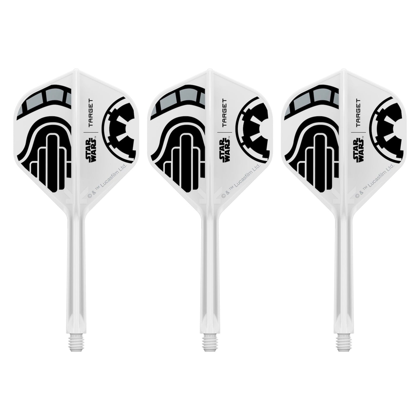 TARGET x STAR WARS - K-FLEX NO2 Shape - Storm Trooper - All-In-One Moulded Flights