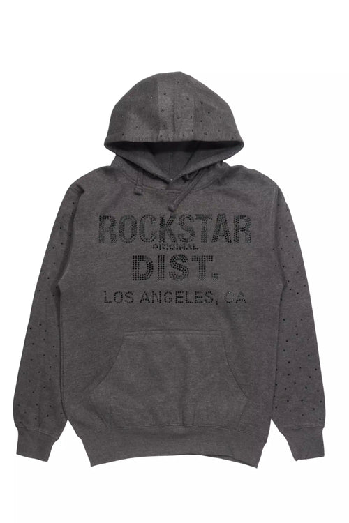 Aryka Charcoal Rhinestone Hoodie
