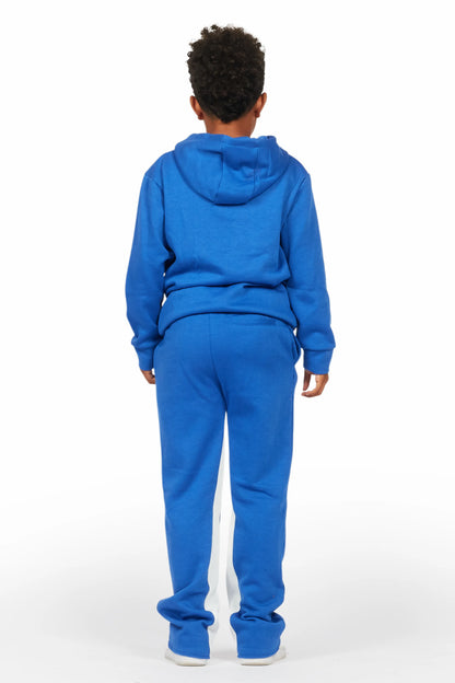 Boys Amos Royal Baggy Stacked Track Set