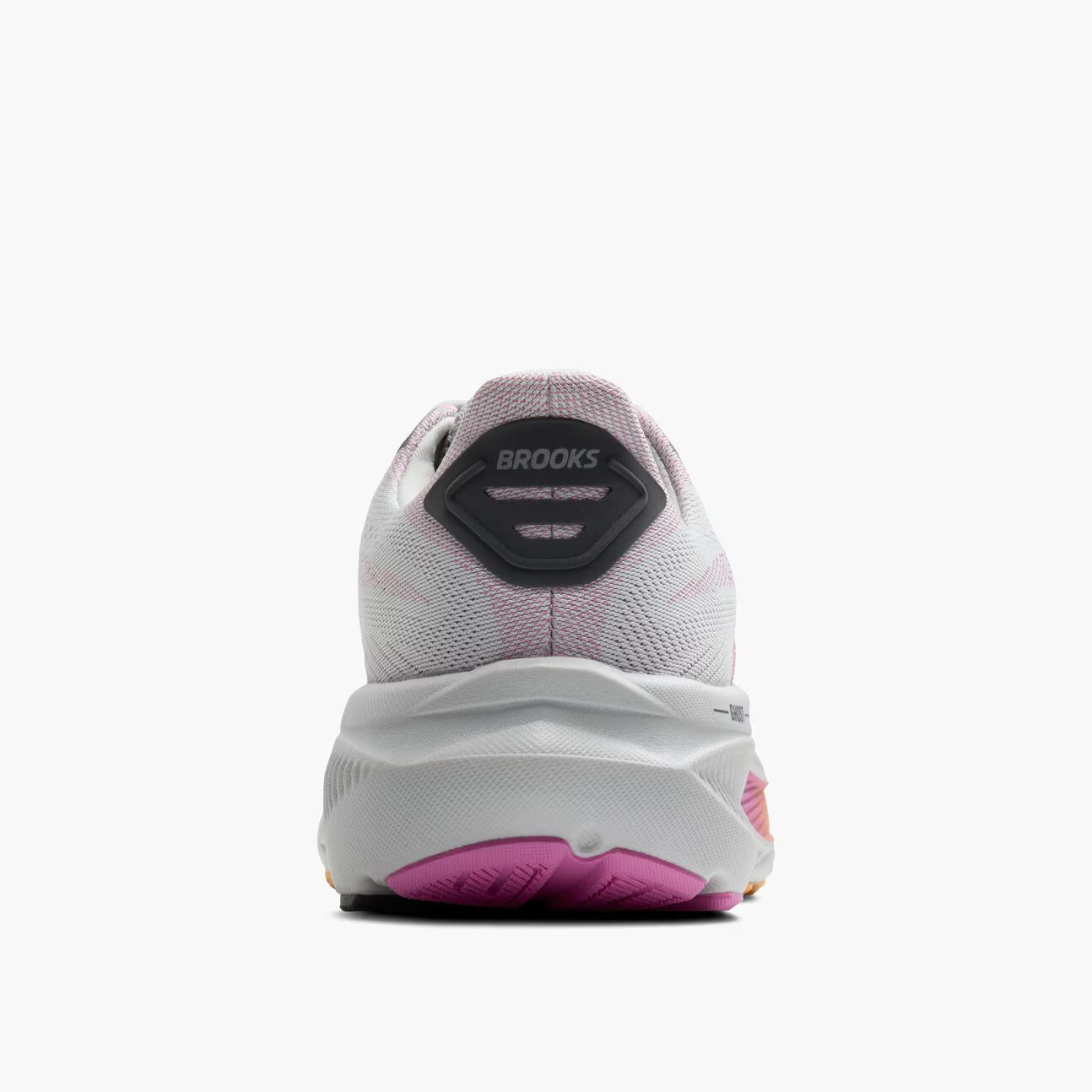 Brooks Women’s Ghost 17 (Narrow) - Oyster/Apricot/Pink