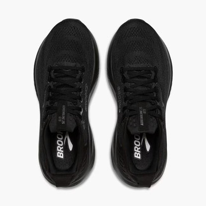 Brooks Women's Adrenaline GTS 25 - Black/Black/Ebony - Extra Wide (2E)