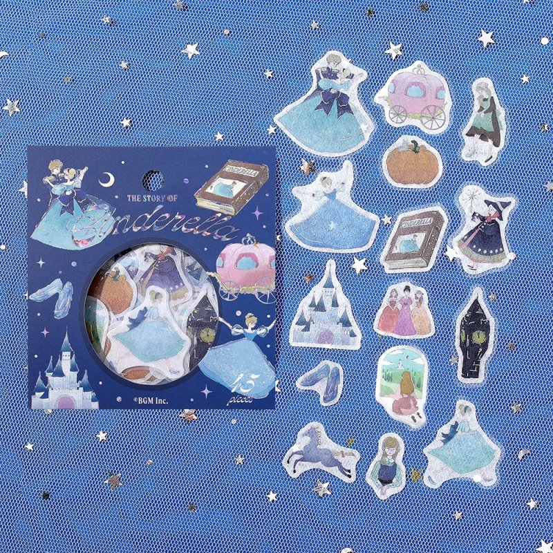 BGM Flake Sticker - Foil Stamping - Fairy Tale