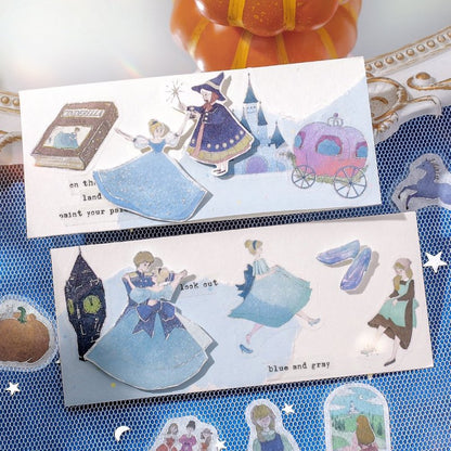 BGM Flake Sticker - Foil Stamping - Fairy Tale