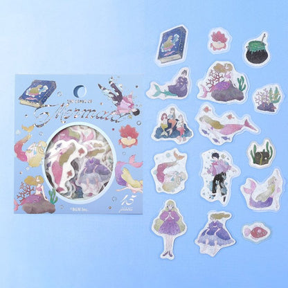 BGM Flake Sticker - Foil Stamping - Fairy Tale