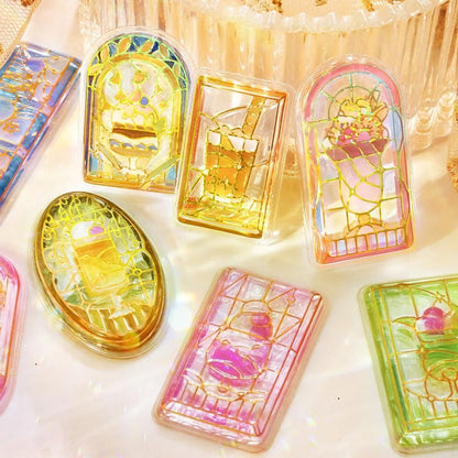 BGM 3D Sticker Sheet - Kyururun - Cafe a la Mode - Stained Glass Vol. 2 (Coming Soon)