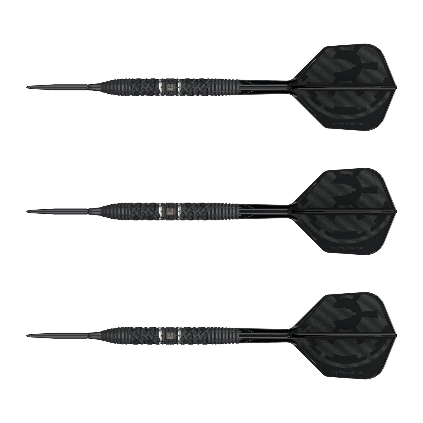 TARGET x STAR WARS - 24g - Darth Vader - Steel Tip Swiss Point - 95% Tungsten Darts