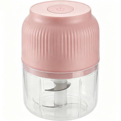 300ML Cordless Food Chopper | 4 Sharp Blades for Garlic & Vegetables