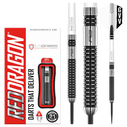RED DRAGON - Gian van Veen Axis SE Darts - 90% Tungsten - 21g