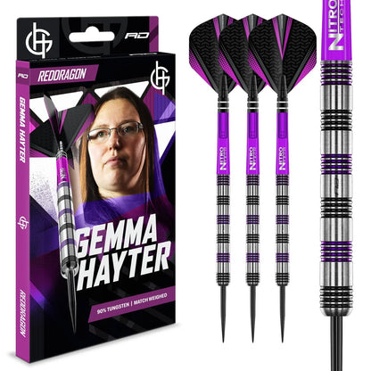 RED DRAGON - GEMMA HAYTER Darts - 90% Tungsten - 22g