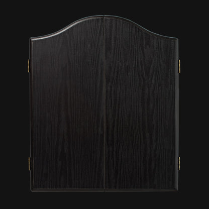 WINMAU - Classic Black Deluxe Dartboard Cabinet