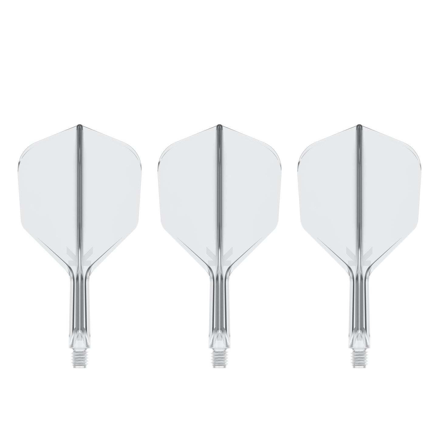 TARGET - K-FLEX All-In-One Moulded Flights NO6 Size - CLEAR