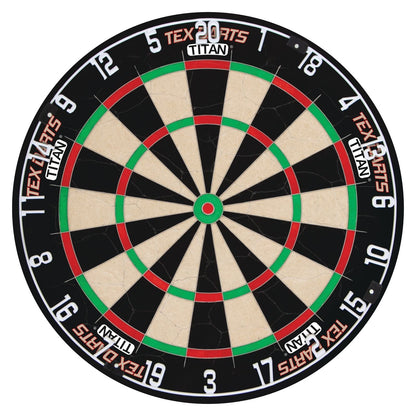 TEX - Storage Cabinet, Dartboard & Darts Set - Black