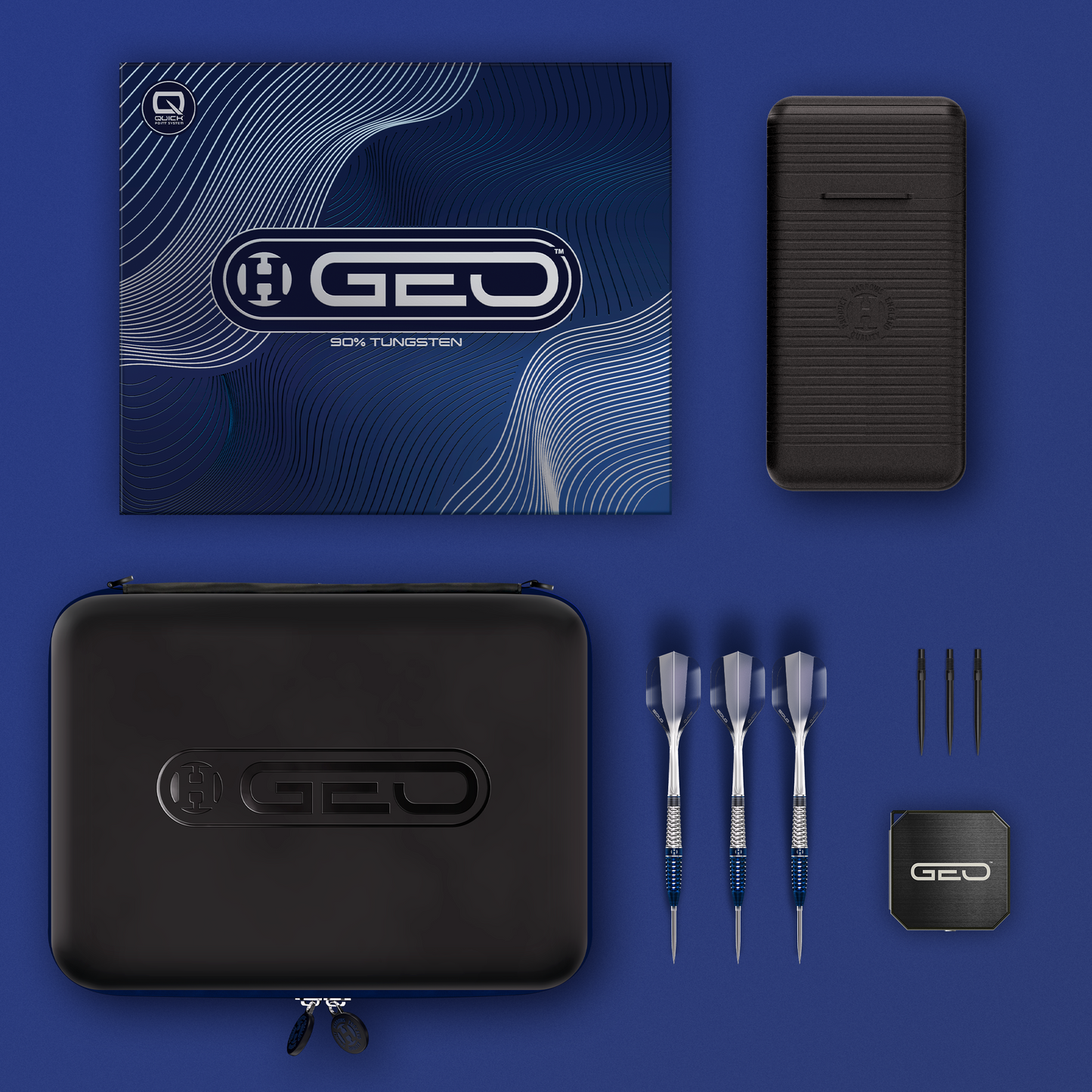 HARROWS - 24g Geo 02 Quick Point Darts - 90% Tungsten