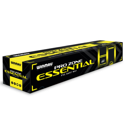 WINMAU - PRO ZONE Essential PVC DART MAT - BLACK and YELLOW
