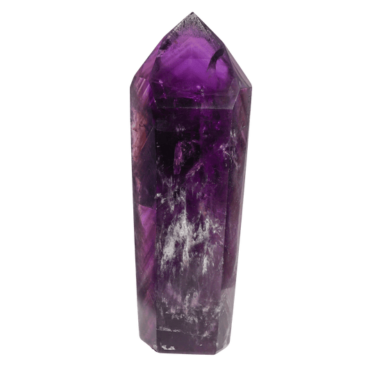 AA-Grade Dark Amethyst Point