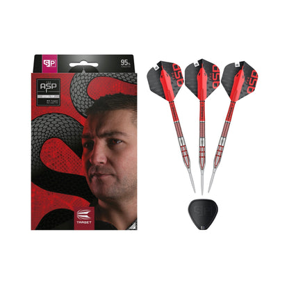 TARGET - Nathan Aspinall GEN2 Steel Tip Darts - 95% Tungsten - 22g