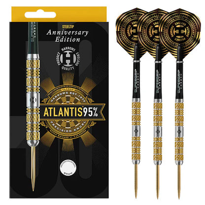 HARROWS - Atlantis ANNIVERSARY Darts - 95% Tungsten - 22g