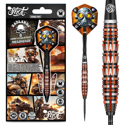 SHOT - Badlands RUSTIN Dart Set - 90% Tungsten - 23g