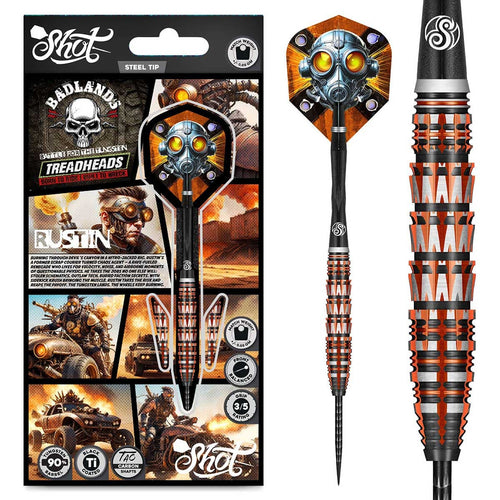 SHOT - Badlands RUSTIN Dart Set - 90% Tungsten - 23g