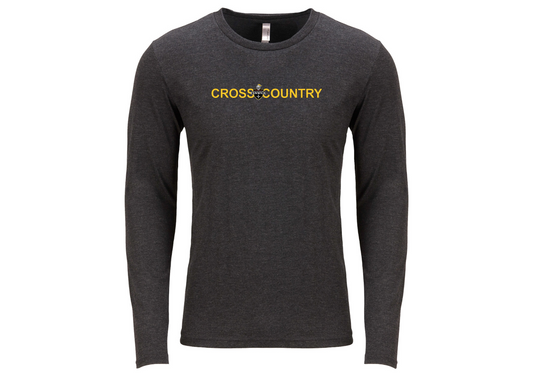 Bishop Fenwick XC Team - Next Level Apparel Men's Triblend Long-Sleeve Crew (6071)