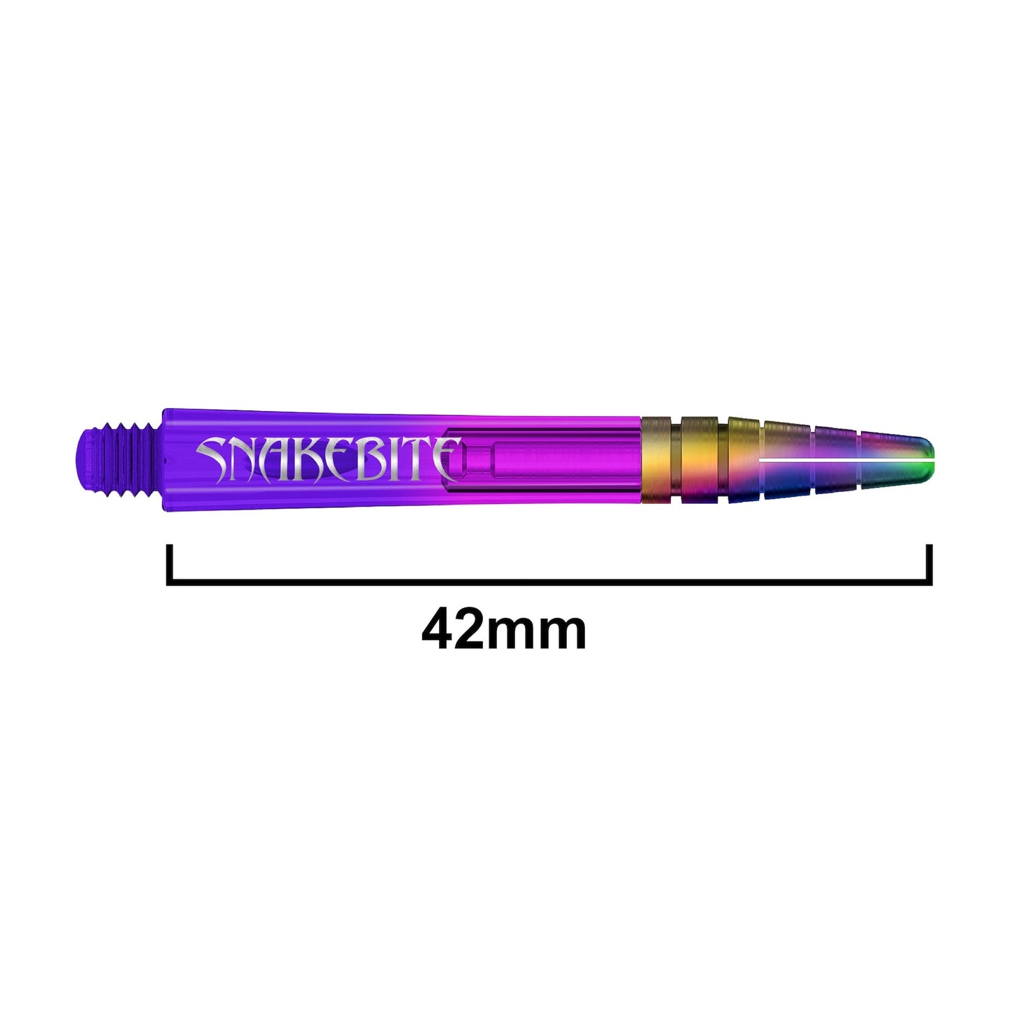 RED DRAGON - Peter Wright "Snakebite" Purple Ionic Nitrotech Shafts - Medium