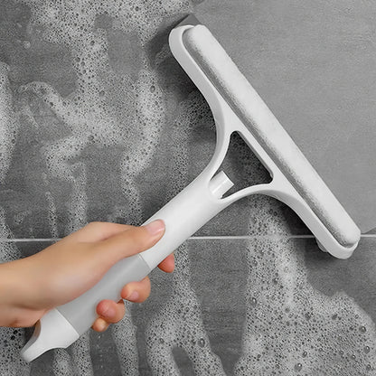All In One Window Cleaner with Built In Spray, Wiper & Scrubber