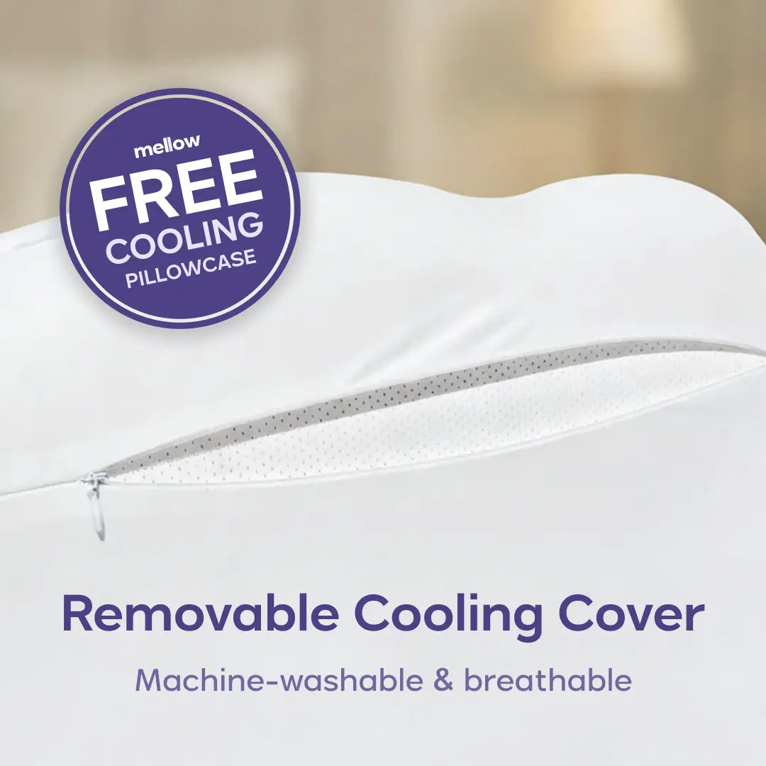 Ergonomic Cervical Memory Foam Pillow | Dual Height Cooling Pillow