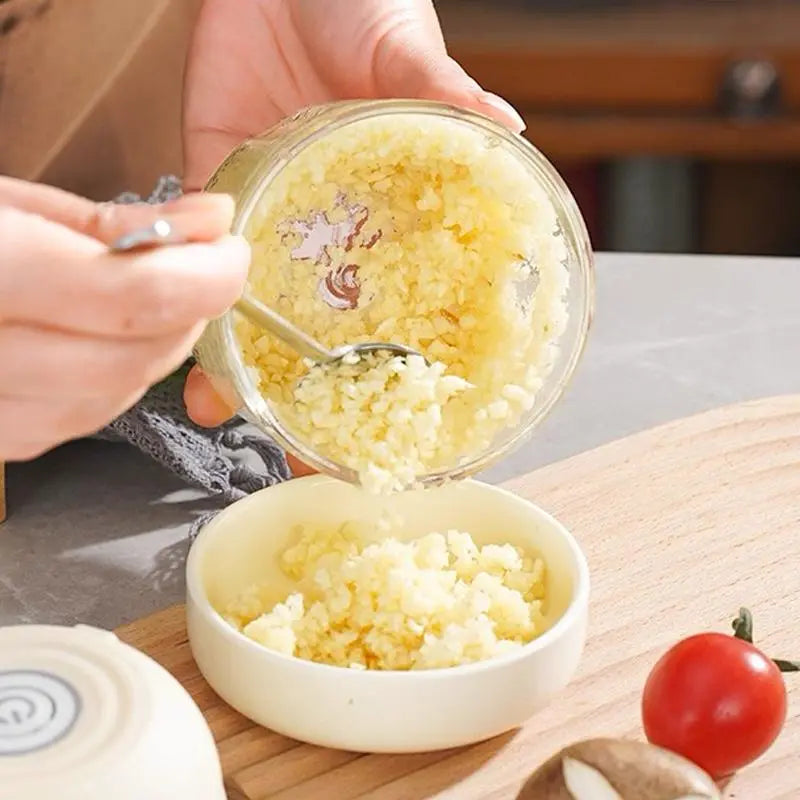 300ML Cordless Food Chopper | 4 Sharp Blades for Garlic & Vegetables