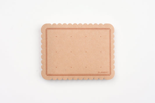 Classiky - Kraft Sticky Notes - Biscuit