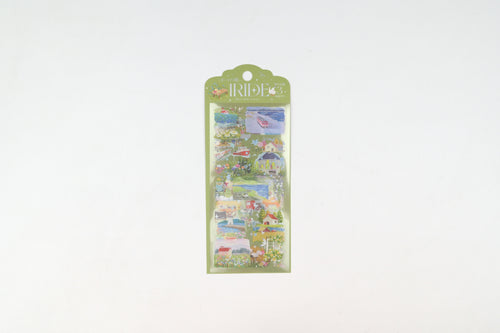 BGM Foil Stamping Iride Sticker Sheets - On a Journey