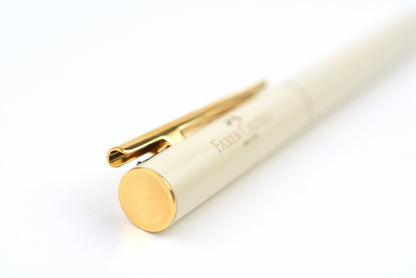 Faber-Castell - Design Neo Slim Gold Fountain Pen - Marshmallow - Limited Edition