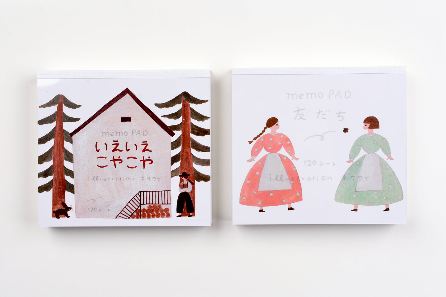 Cozyca - Necktie Illustration Memo Pad