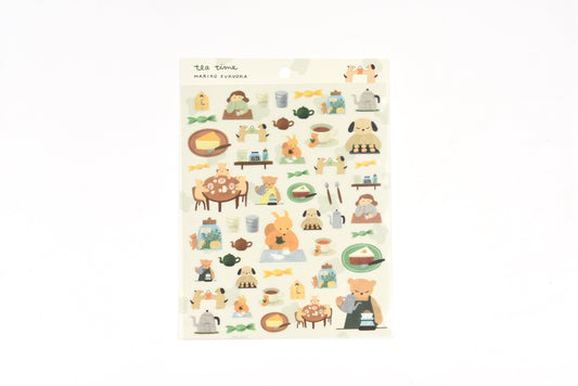Cozyca - Mariko Fukuoka - Tea Time Sticker