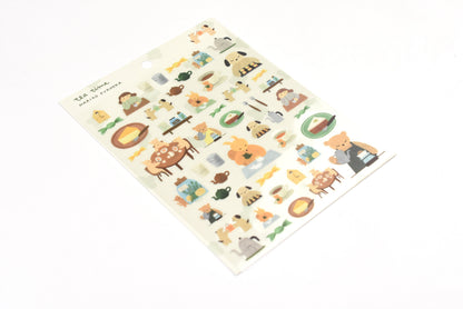 Cozyca - Mariko Fukuoka - Tea Time Sticker