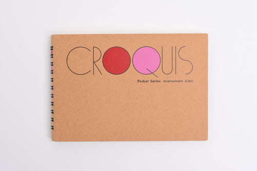 Croquis Sketchbook - Pocket Series - 60.0 gsm Cream Paper