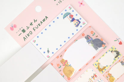 Cozyca - Aiko Fukawa One-Line Sticky Notes