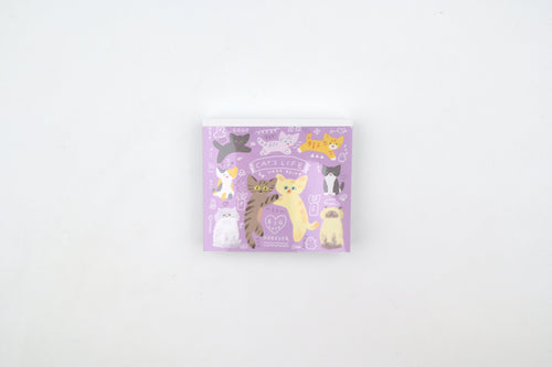Cozyca - Reiko Tada Memo Pad - Cat's Life