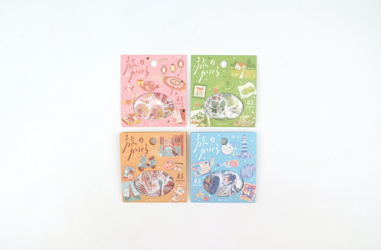 BGM Flake Sticker - Foil Stamping - Fragments of a Journey