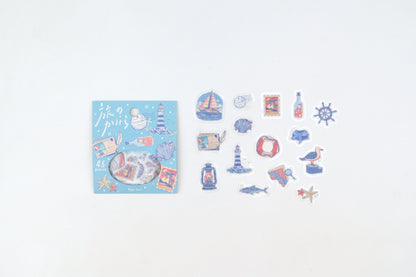 BGM Flake Sticker - Foil Stamping - Fragments of a Journey
