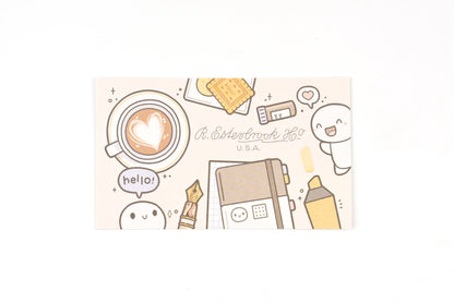 Esterbrook x TheCoffeeMonsterzCo Ink - Blotter Paper - Limited Edition