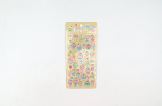 BGM 3D Sticker Sheet - Kyururun - 2026 Summer Limited - Summer Sweets