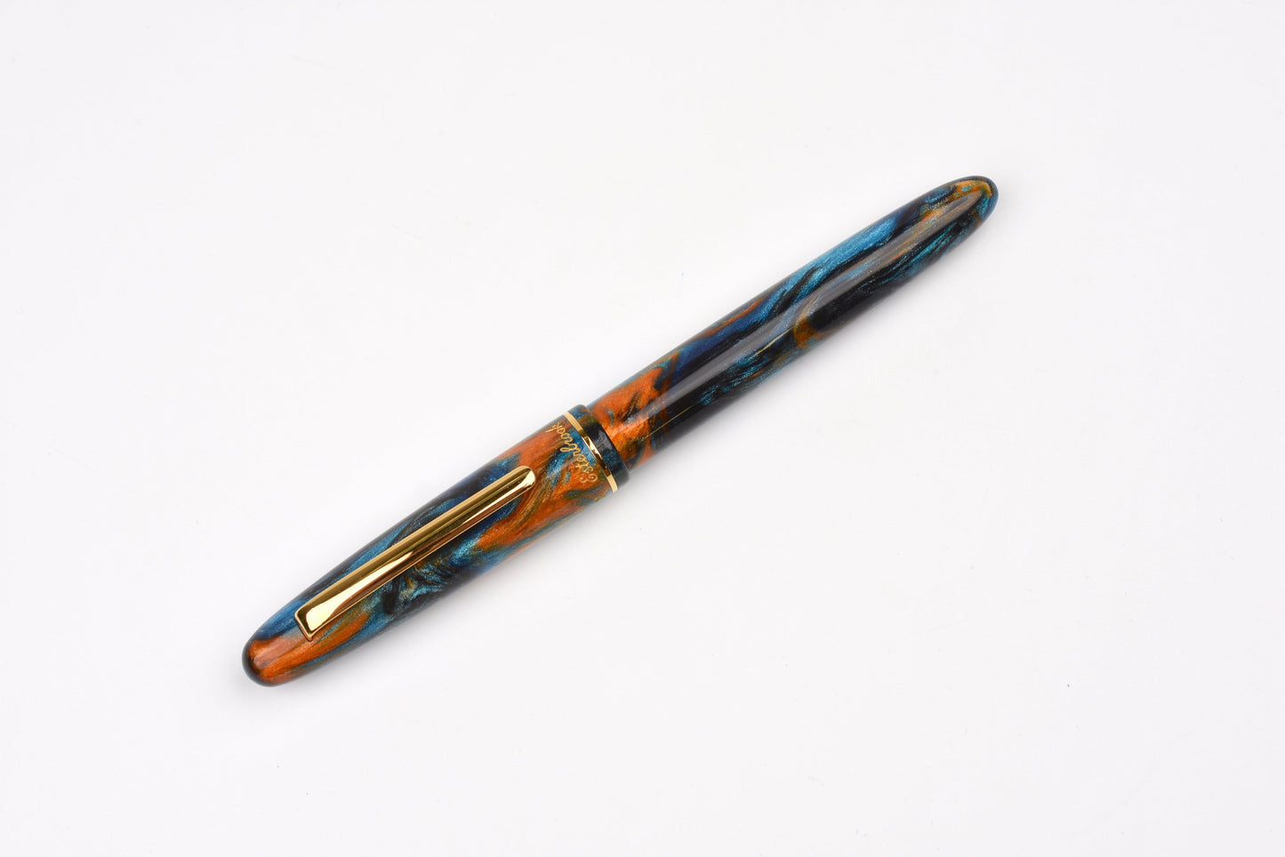 Esterbrook x BUNGUBOX Estie Diamondcast Fountain Pen - Kachofugetsu Collection - Kingfisher - Limited Edition