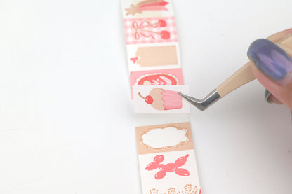 Beverly Baum Label Roll Stickers - Ohana